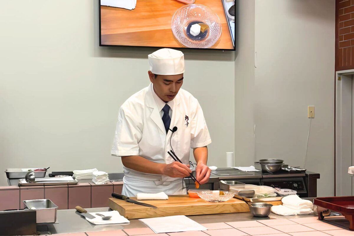 RHグループ総料理長の池田が日本料理セミナーの講師を務めました