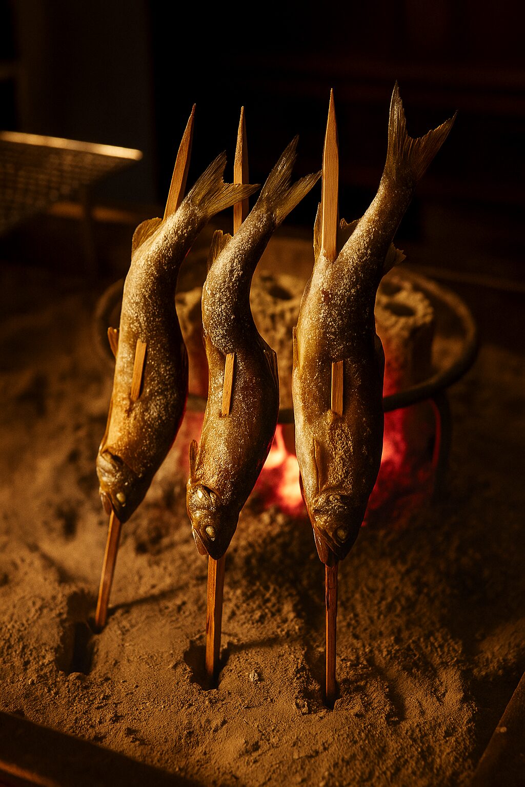 『《神楽坂 囲炉裏 肉よろず』【期間限定】鮎のよろず焼きが新登場！