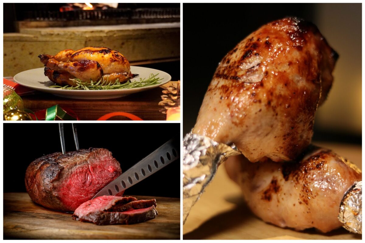 『かまど焼 NIKUYOROZU』にて、ご自宅でも“お店クオリティ”のクリスマスをご自宅でお楽しみいただけるよう、ローストチキン・ローストビーフ・ローストダックの3種をテイクアウト限定で販売いたします。